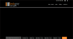 Desktop Screenshot of lewisgray.co.uk